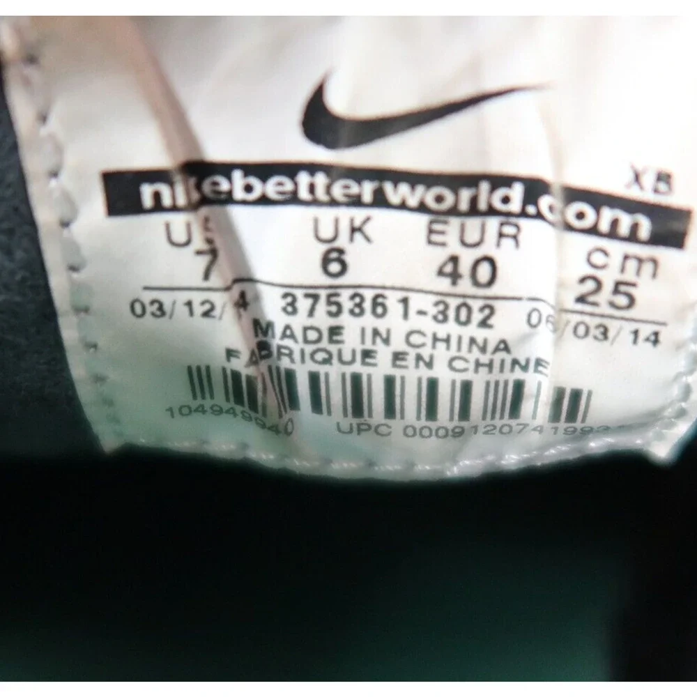 Nike Shoes Mens 7 Sneakers SB Stefan Janoski Premium Mint Speckle Skate Casual